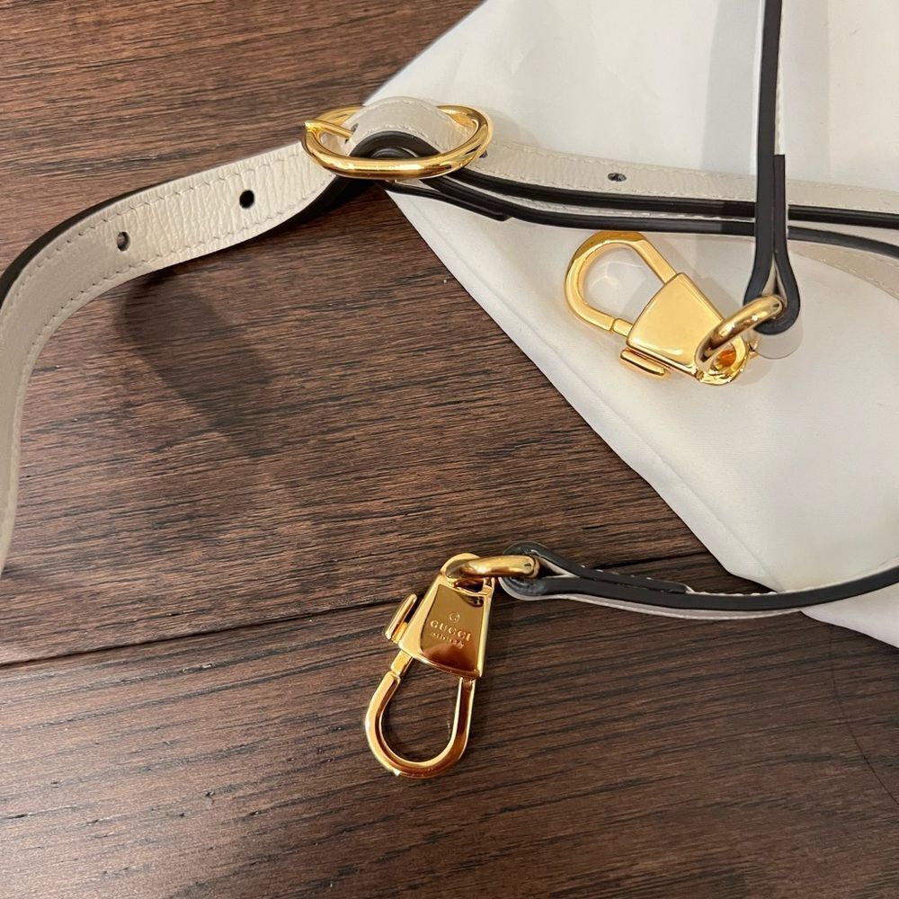 - Used once Gucci Sylvie 1969 small leather shoulder bag - Picture 10 of 11